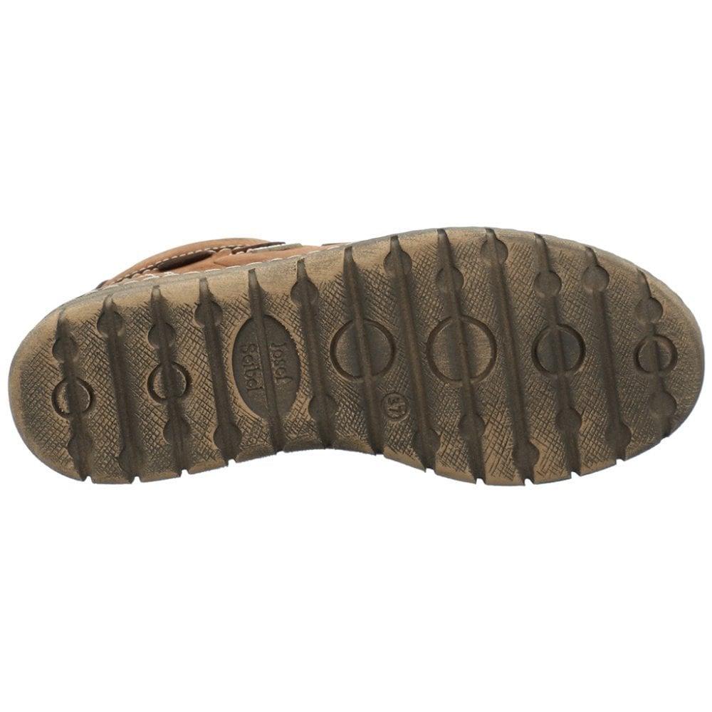 Josef Seibel Steffi 53 Lace Up Water Resistant Boot - Cognac - image 002 |ww_colour=cognac|ww_order=002|