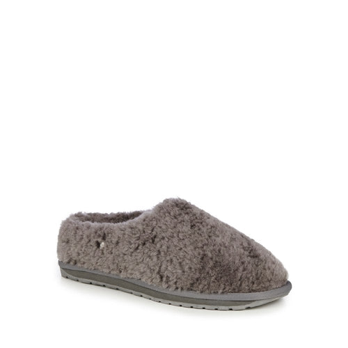 EMU Australia Joy Teddy Slippers - Charcoal - image 001 |ww_colour=charcoal|ww_order=001|
