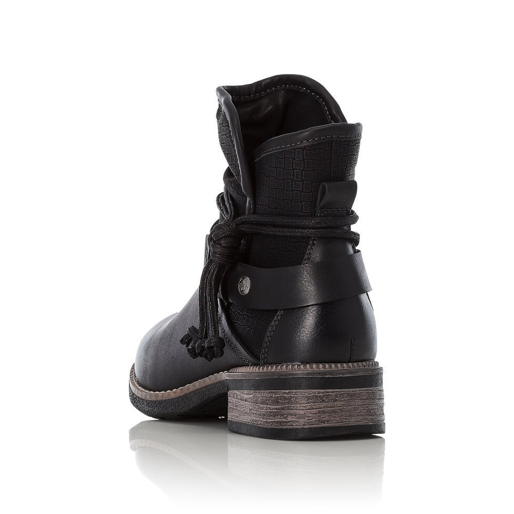 Rieker 94689 Ankle Boot - Black - image 005 |ww_colour=black|ww_order=005|