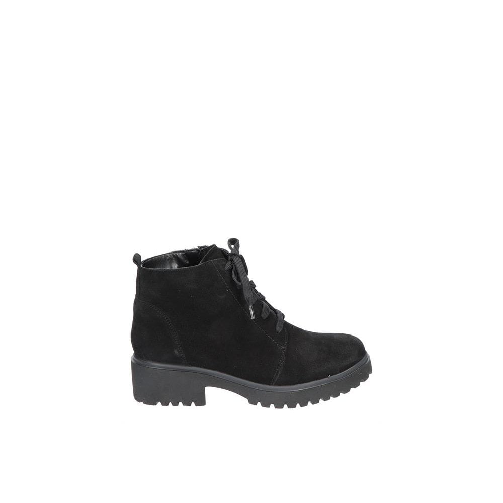 Waldlaufer Luise Suede Ankle Boot - Black - image 002 |ww_colour=black|ww_order=002|