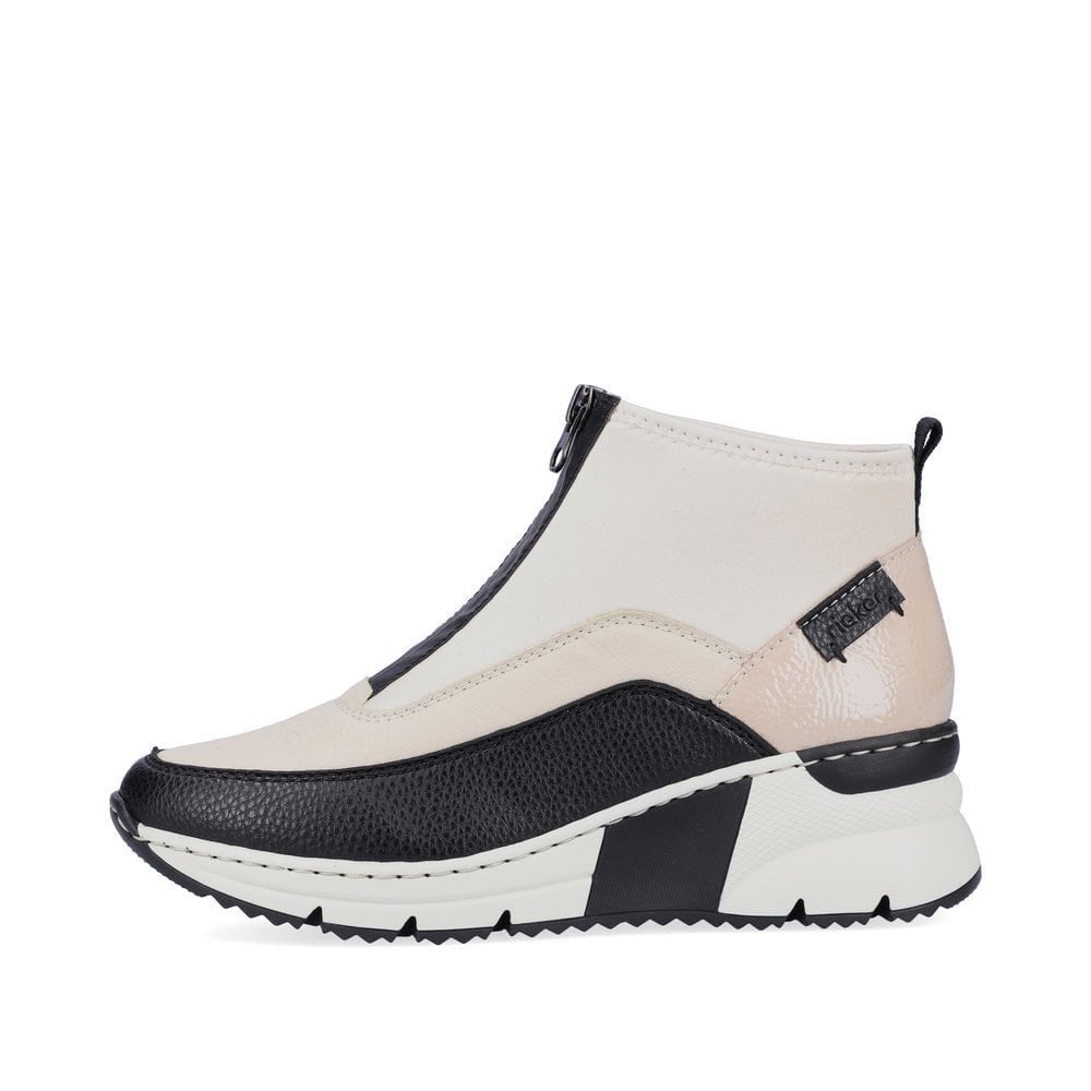 Rieker Korsica N6352 Ankle Boot - Beige Combi - image 009 |ww_colour=beige-combi|ww_order=009|