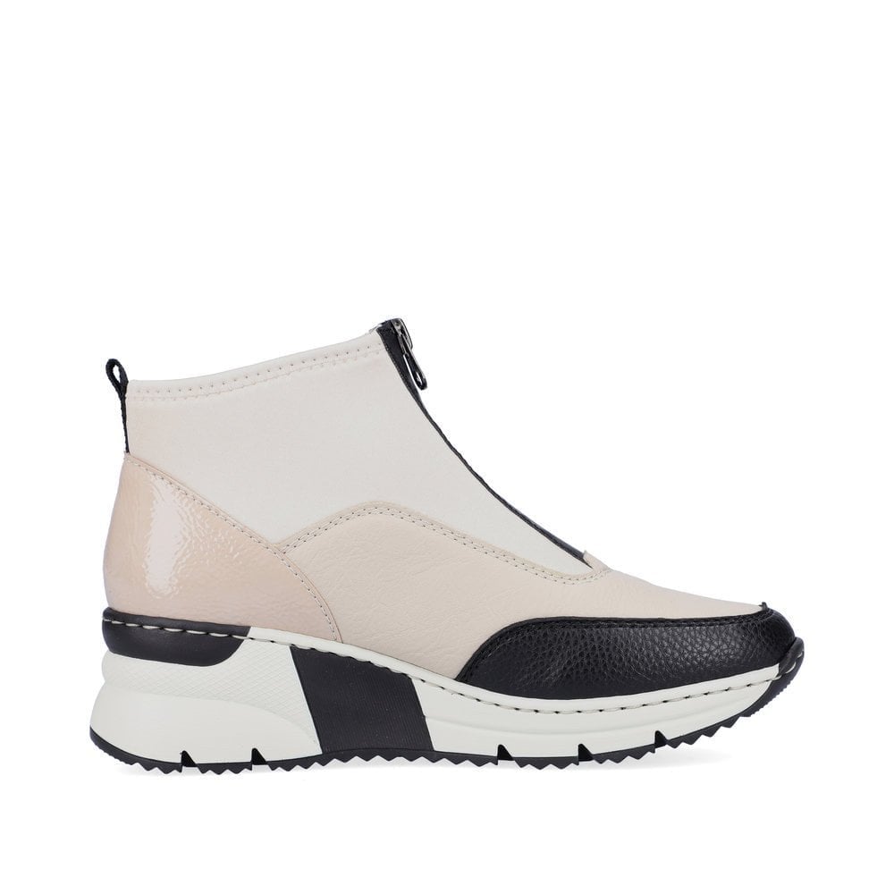 Rieker Korsica N6352 Ankle Boot - Beige Combi - image 005 |ww_colour=beige-combi|ww_order=005|