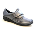 Waldlaufer Katja-Soft Wide Fit Shoe Hook & Loop Fastening - Asphalt - image 001 |ww_colour=asphalt|ww_order=001|