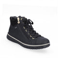 Rieker Z4263 Lace Up/Zip Casual Shoe - Black - image 001 |ww_colour=black|ww_order=001|