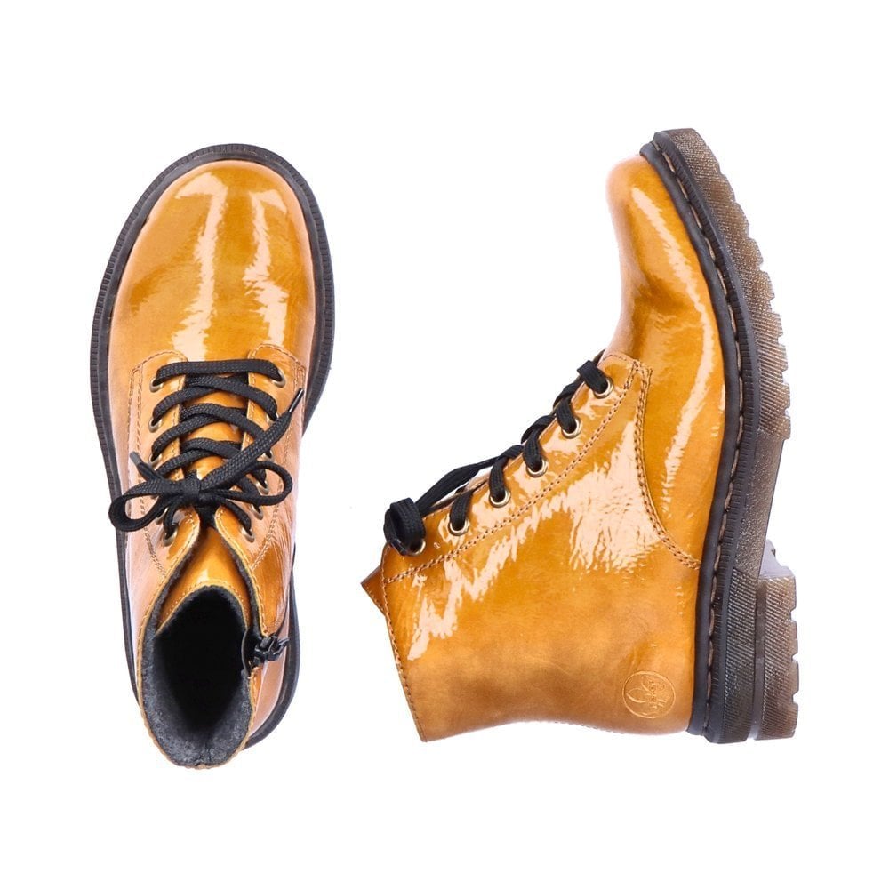 Rieker 78240 Biker Style Boot - Yellow - image 002 |ww_colour=yellow|ww_order=002|