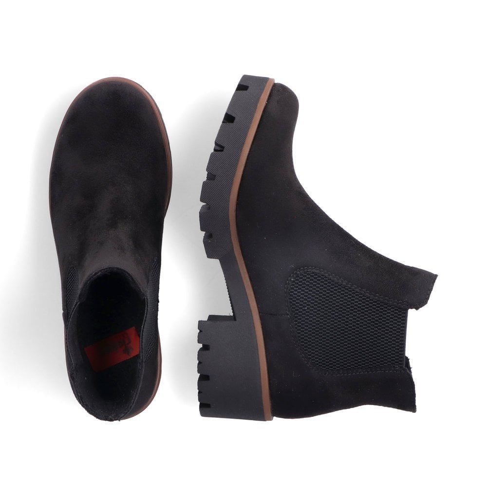 Rieker 79265 Chelsea Style Boot - Black - image 002 |ww_colour=black|ww_order=002|