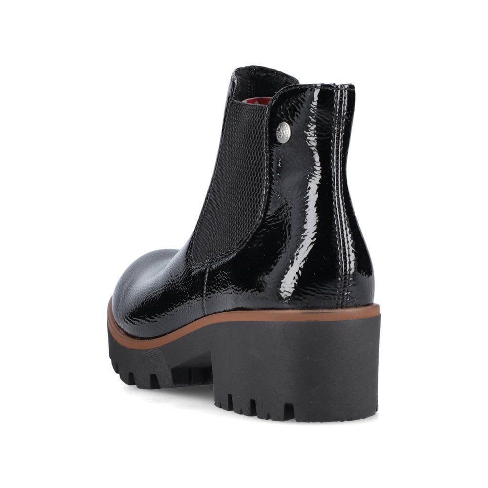 Rieker 79265 Chelsea Style Boot - Black Patent - image 008 |ww_colour=black-patent|ww_order=008|