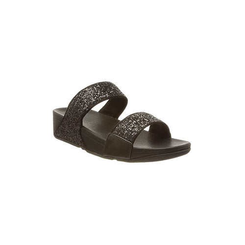 Fitflop Lulu Glitter Slides - Black - image 001 |ww_colour=black|ww_order=001|