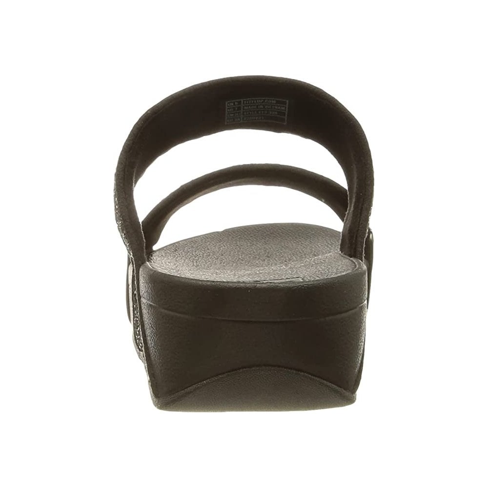 Fitflop Lulu Glitter Slides - Black - image 004 |ww_colour=black|ww_order=004|