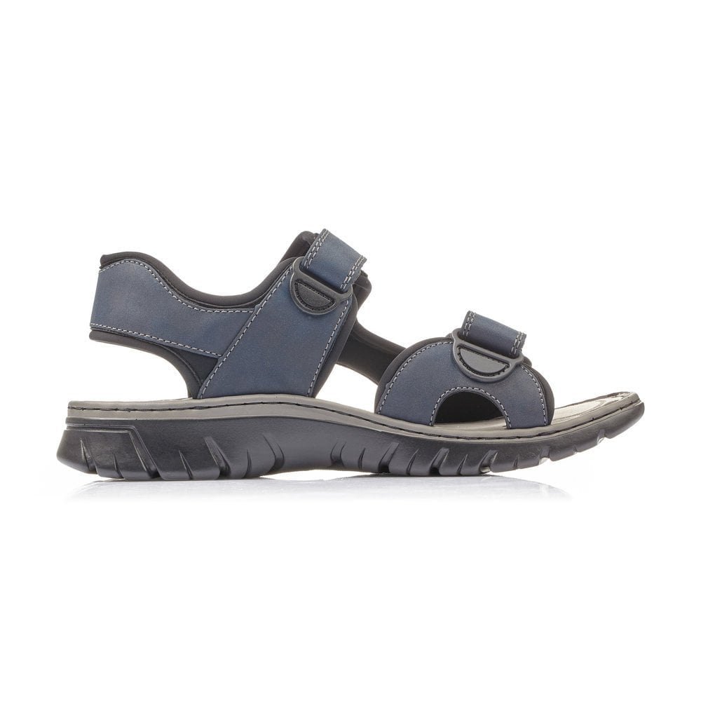 Rieker Adjustable Walking Sandals - Blue - image 004 |ww_colour=blue|ww_order=004|