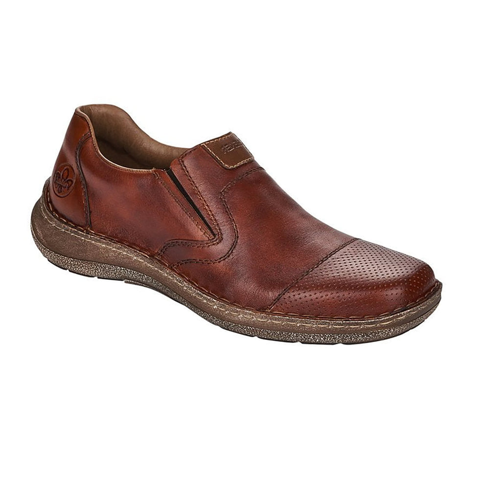 Rieker Slip On Wider Fit Shoe - Brown - image 001 |ww_colour=brown|ww_order=001|