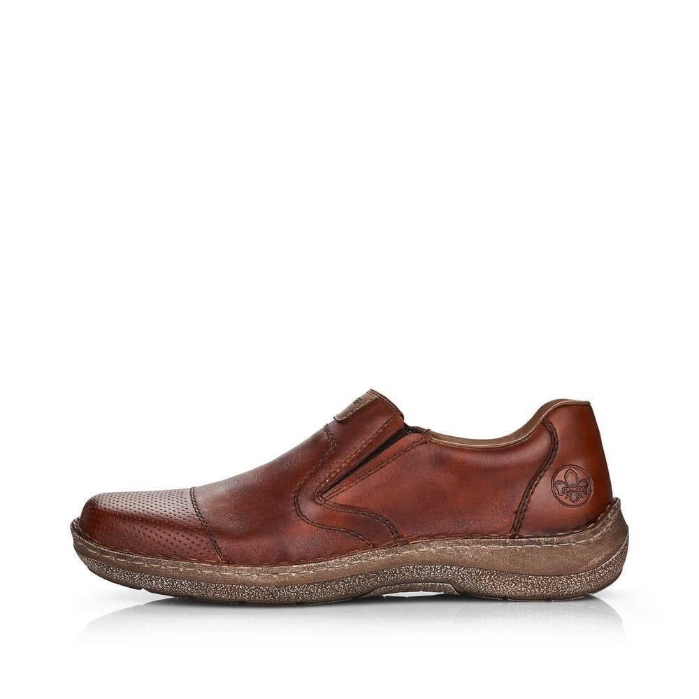 Rieker Slip On Wider Fit Shoe - Brown - image 003 |ww_colour=brown|ww_order=003|