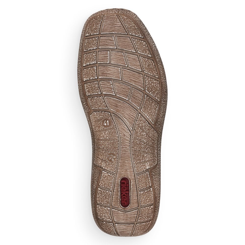 Rieker Slip On Wider Fit Shoe - Brown - image 005 |ww_colour=brown|ww_order=005|