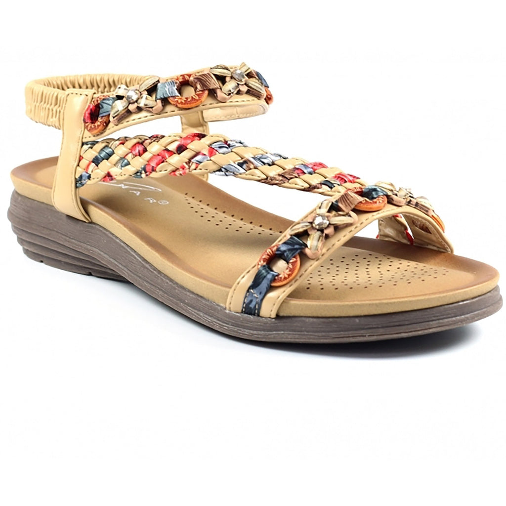 Lunar Belsay Sandal - Beige - image 001 |ww_colour=beige|ww_order=001|