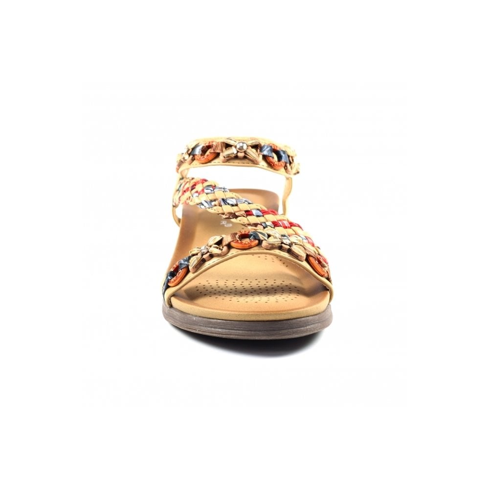 Lunar Belsay Sandal - Beige - image 003 |ww_colour=beige|ww_order=003|
