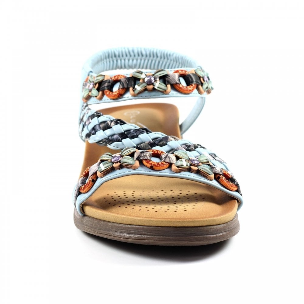 Lunar Belsay Sandal - Blue - image 002 |ww_colour=blue|ww_order=002|