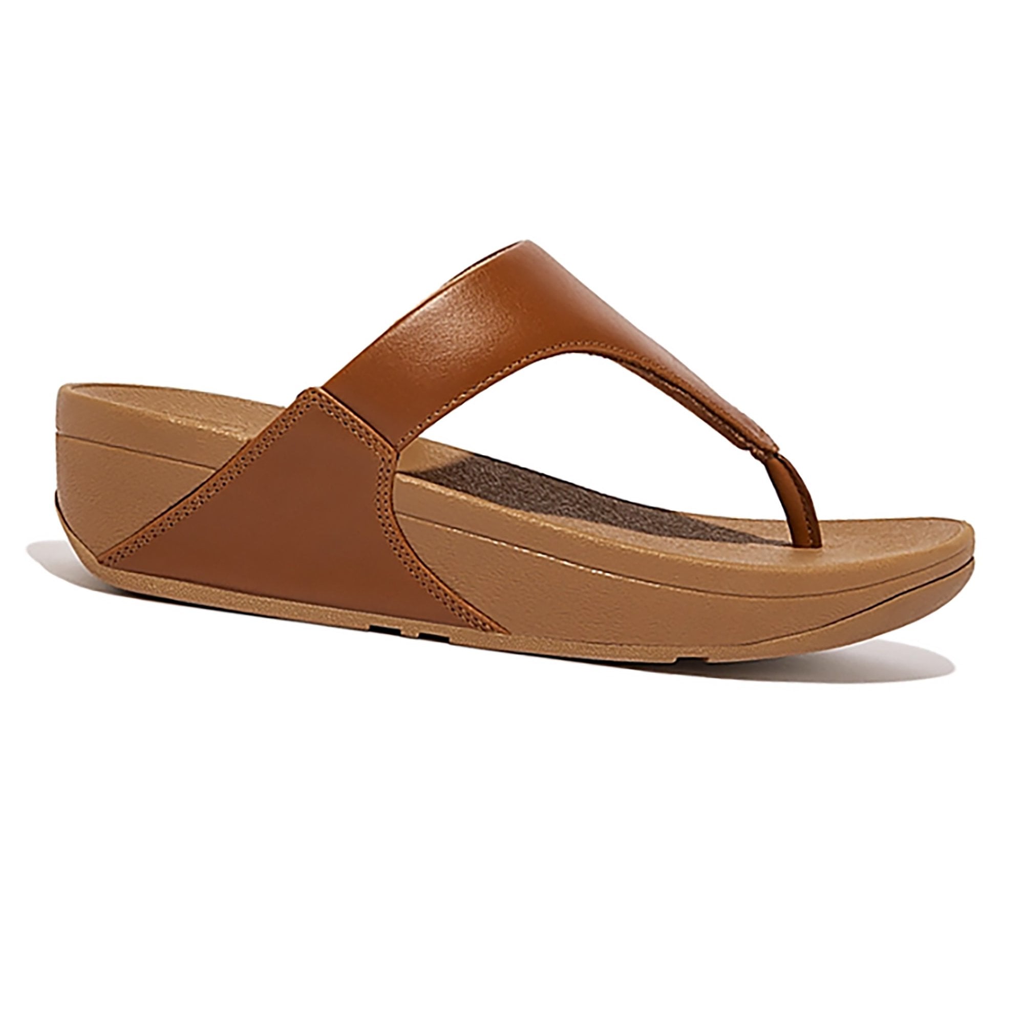 Fitflop Lulu Leather Toe Post Sandal - Light Tan - image 001 |ww_colour=light-tan|ww_order=001|