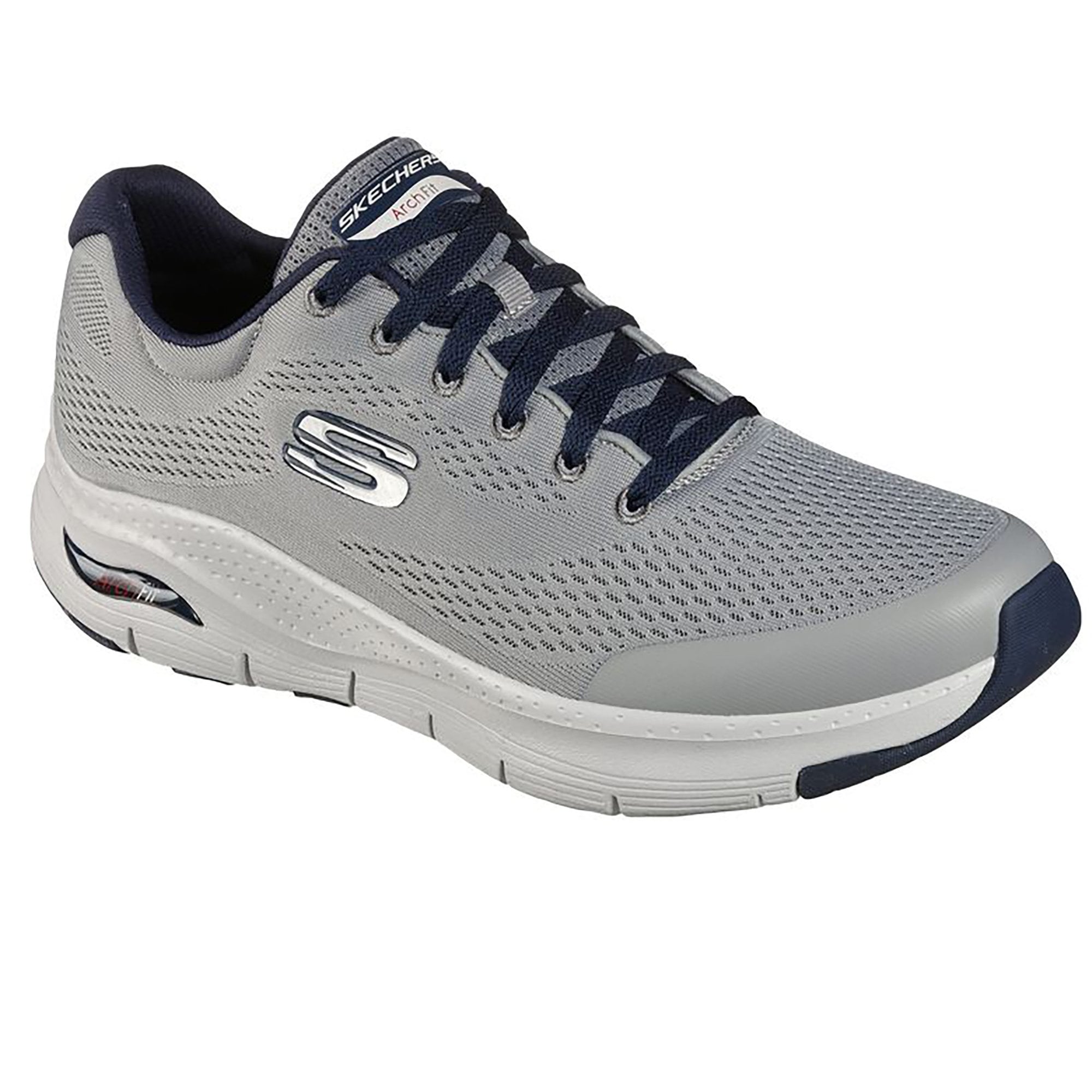 Skechers Arch Fit Lace-up Trainers - Grey - image 001 |ww_colour=grey|ww_order=001|