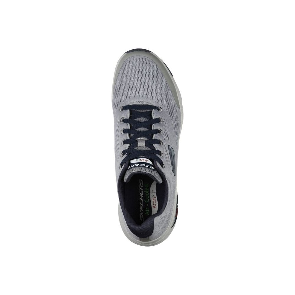Skechers Arch Fit Lace-up Trainers - Grey - image 003 |ww_colour=grey|ww_order=003|