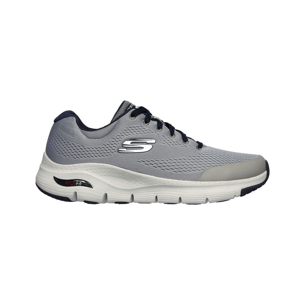 Skechers Arch Fit Lace-up Trainers - Grey - image 004 |ww_colour=grey|ww_order=004|