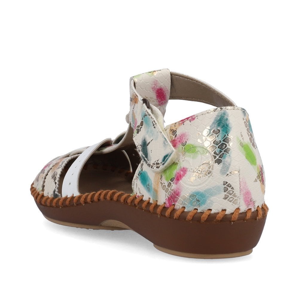 Rieker T Bar Summer Shoe - Multi - image 003 |ww_colour=multi|ww_order=003|
