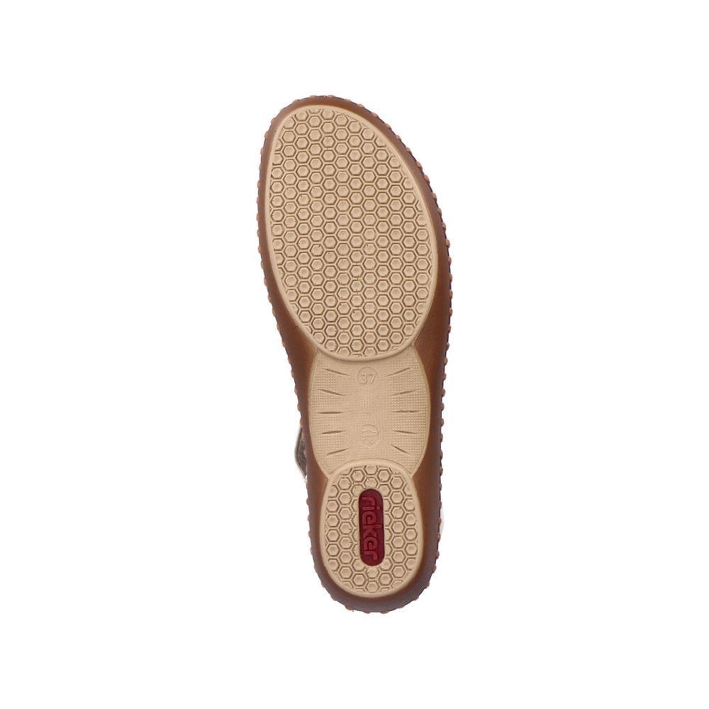 Rieker T Bar Summer Shoe - Multi - image 005 |ww_colour=multi|ww_order=005|