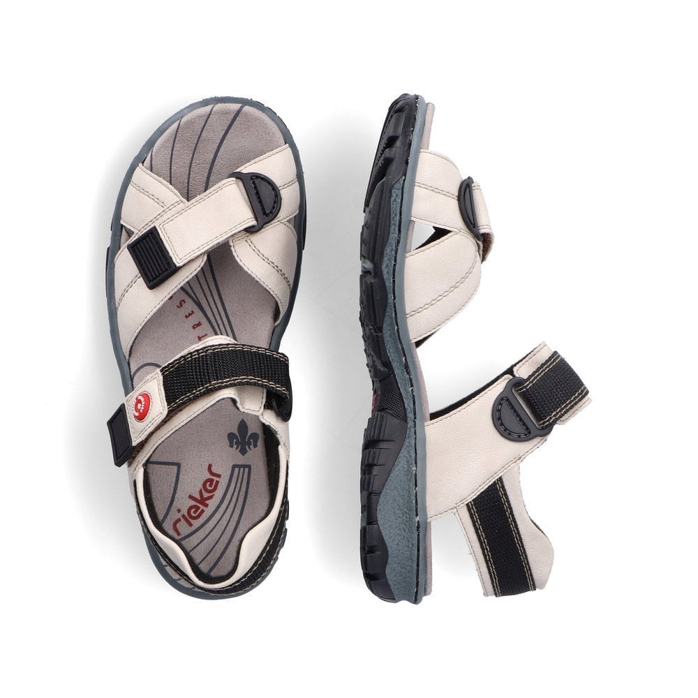 Rieker Walking Sandal - Off White - image 002 |ww_colour=off-white|ww_order=002|
