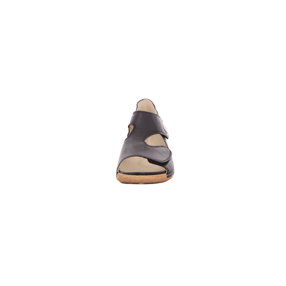 Waldlaufer Heliett Wide Fitting Sandal - Black - image 005 |ww_colour=black|ww_order=005|