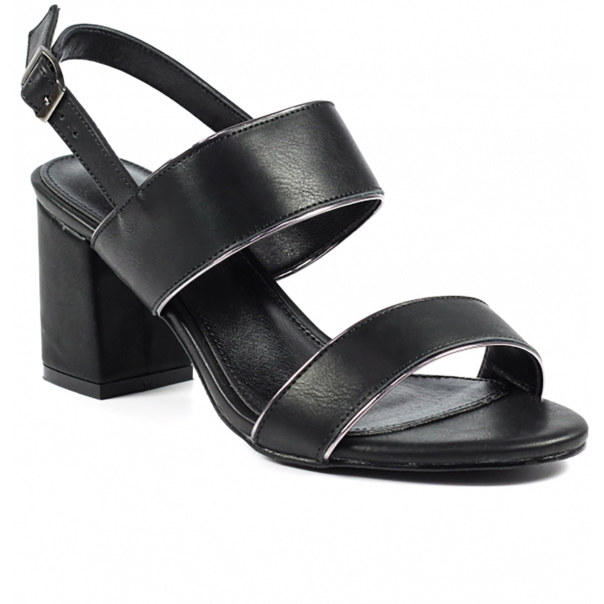 Lunar ALDORA Block Heeled Sandal - Black - image 001 |ww_colour=black|ww_order=001|