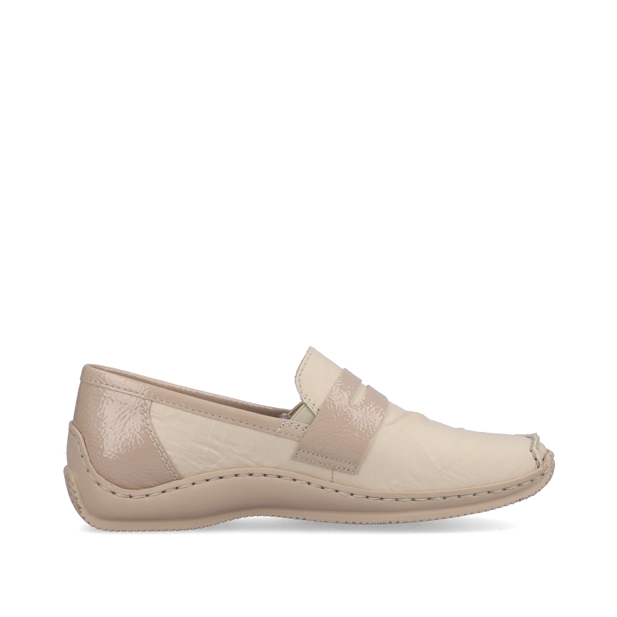 Rieker Slip On Shoe - Beige - image 003 |ww_colour=beige|ww_order=003|