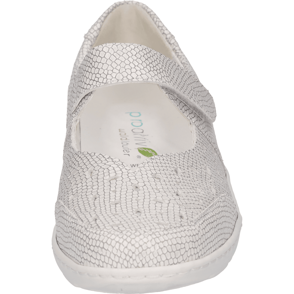 Waldlaufer 496325 Hook & Loop Fastening Shoe - Silver - image 002 |ww_colour=silver|ww_order=002|