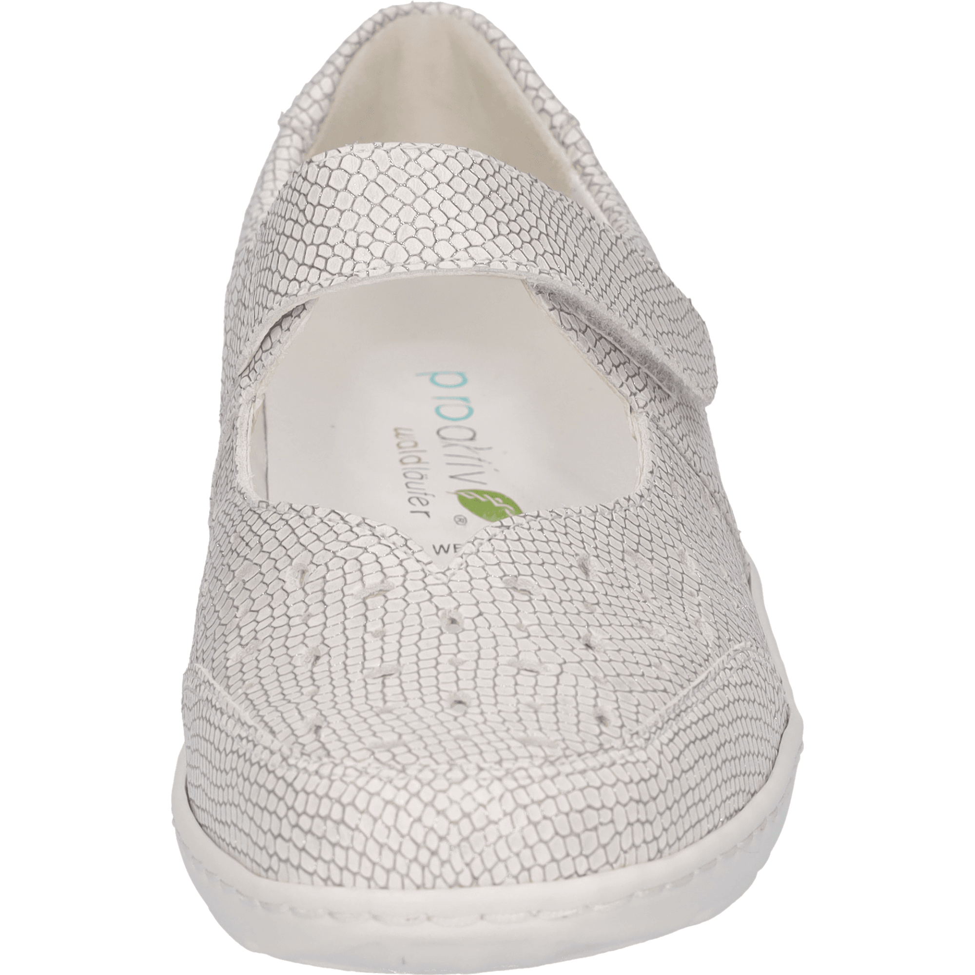 Waldlaufer 496325 Hook & Loop Fastening Shoe - Silver - image 002 |ww_colour=silver|ww_order=002|