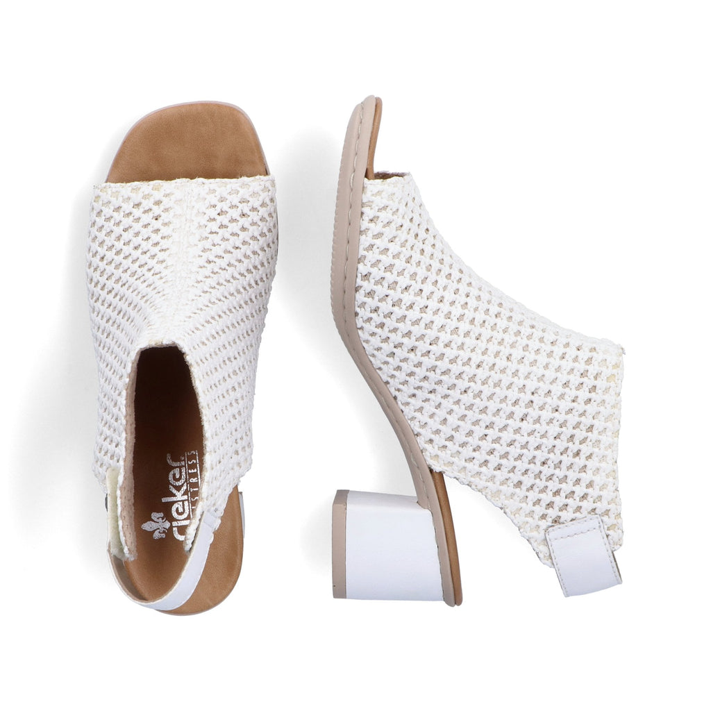 Rieker Block Heeled Sandal Boot - White - image 002 |ww_colour=white|ww_order=002|