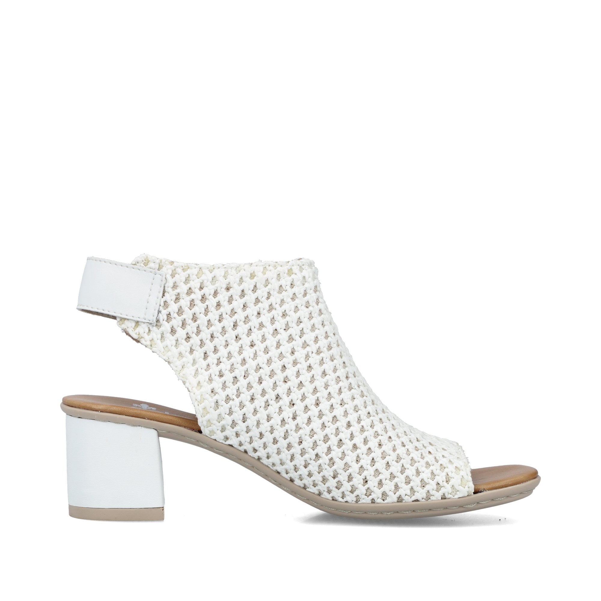 Rieker Block Heeled Sandal Boot - White - image 003 |ww_colour=white|ww_order=003|