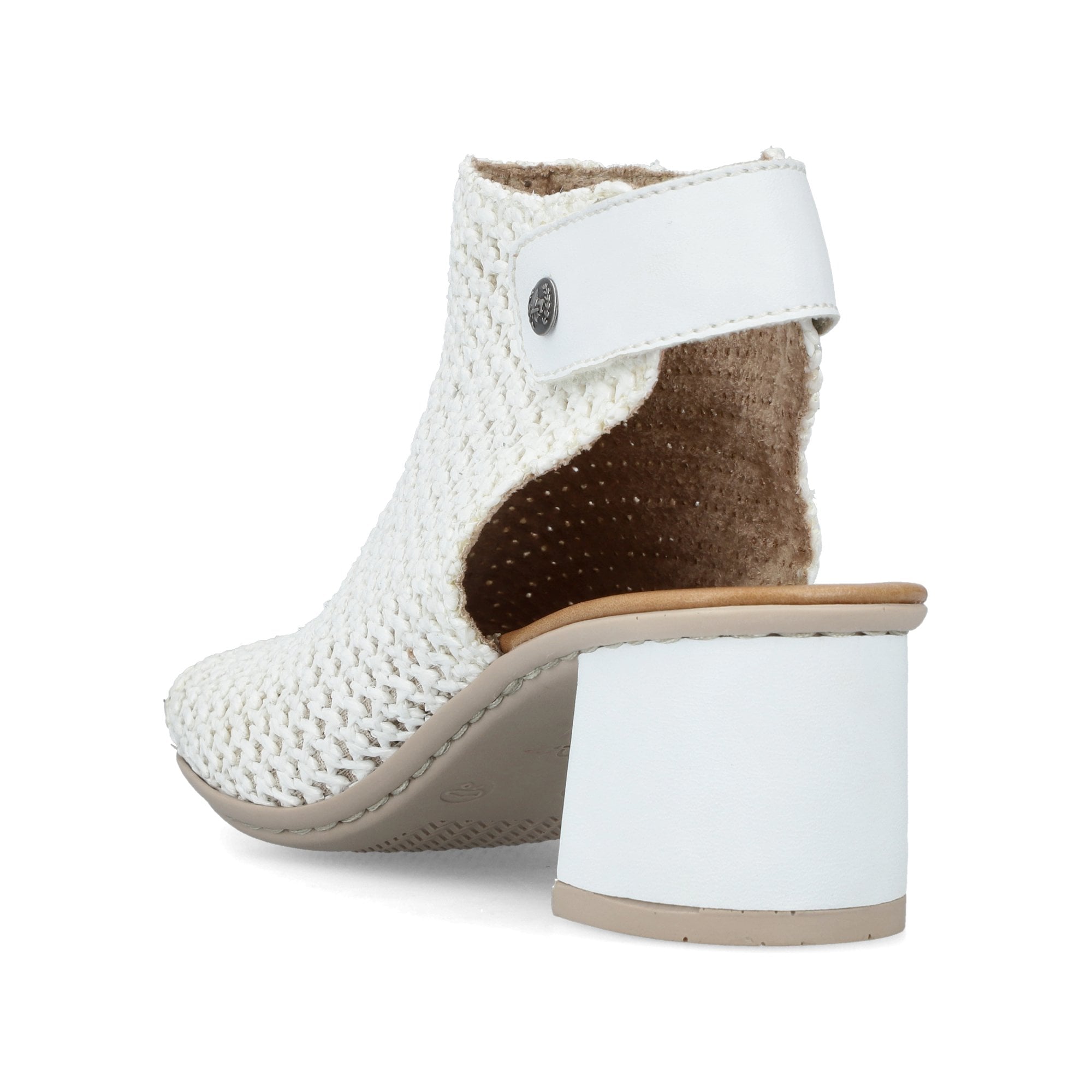 Rieker Block Heeled Sandal Boot - White - image 004 |ww_colour=white|ww_order=004|