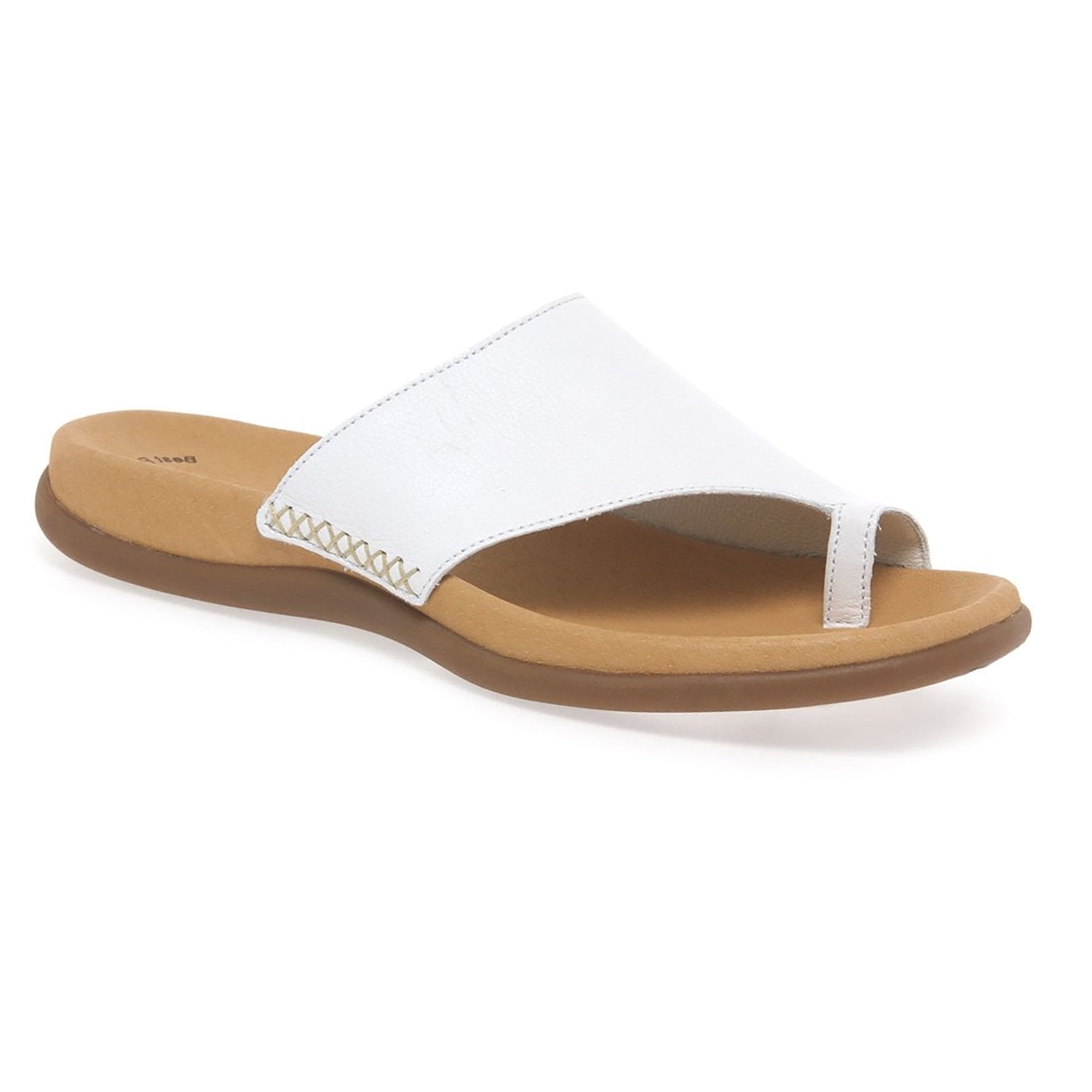 Gabor Lanzarote Mule Style Sandal - White - image 001 |ww_colour=white|ww_order=001|