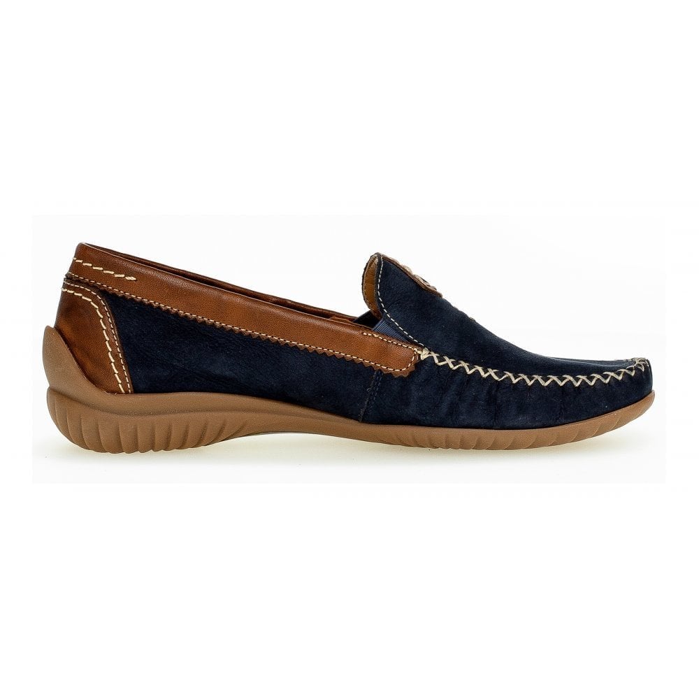 Gabor California Moccasin - Navy Tan - image 003 |ww_colour=navy-tan|ww_order=003|
