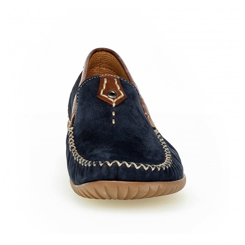 Gabor California Moccasin - Navy Tan - image 004 |ww_colour=navy-tan|ww_order=004|