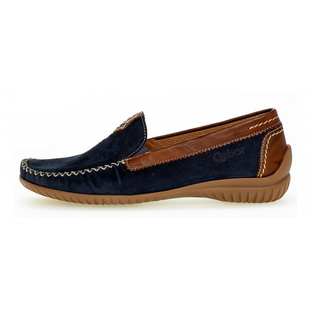 Gabor California Moccasin - Navy Tan - image 006 |ww_colour=navy-tan|ww_order=006|
