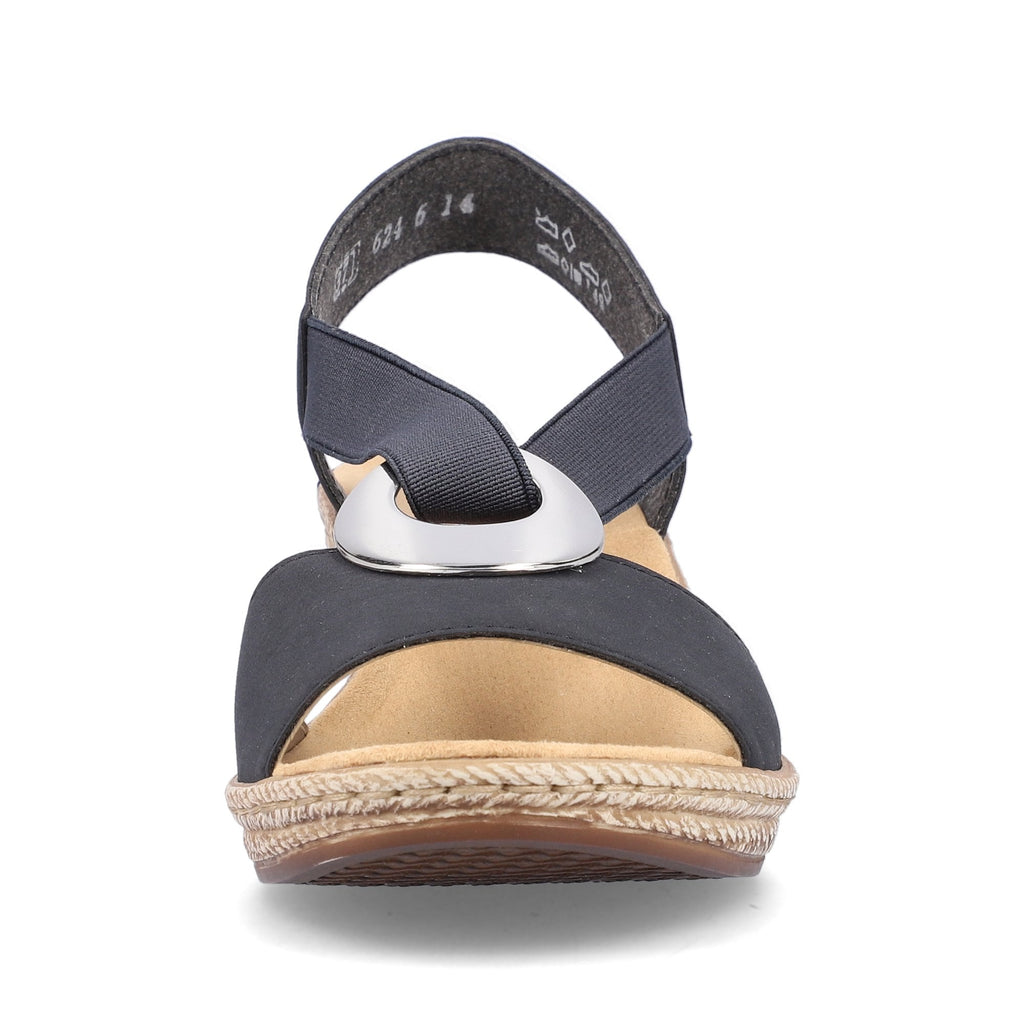Rieker Slip On Wedge Sandal - Blue - image 006 |ww_colour=blue|ww_order=006|
