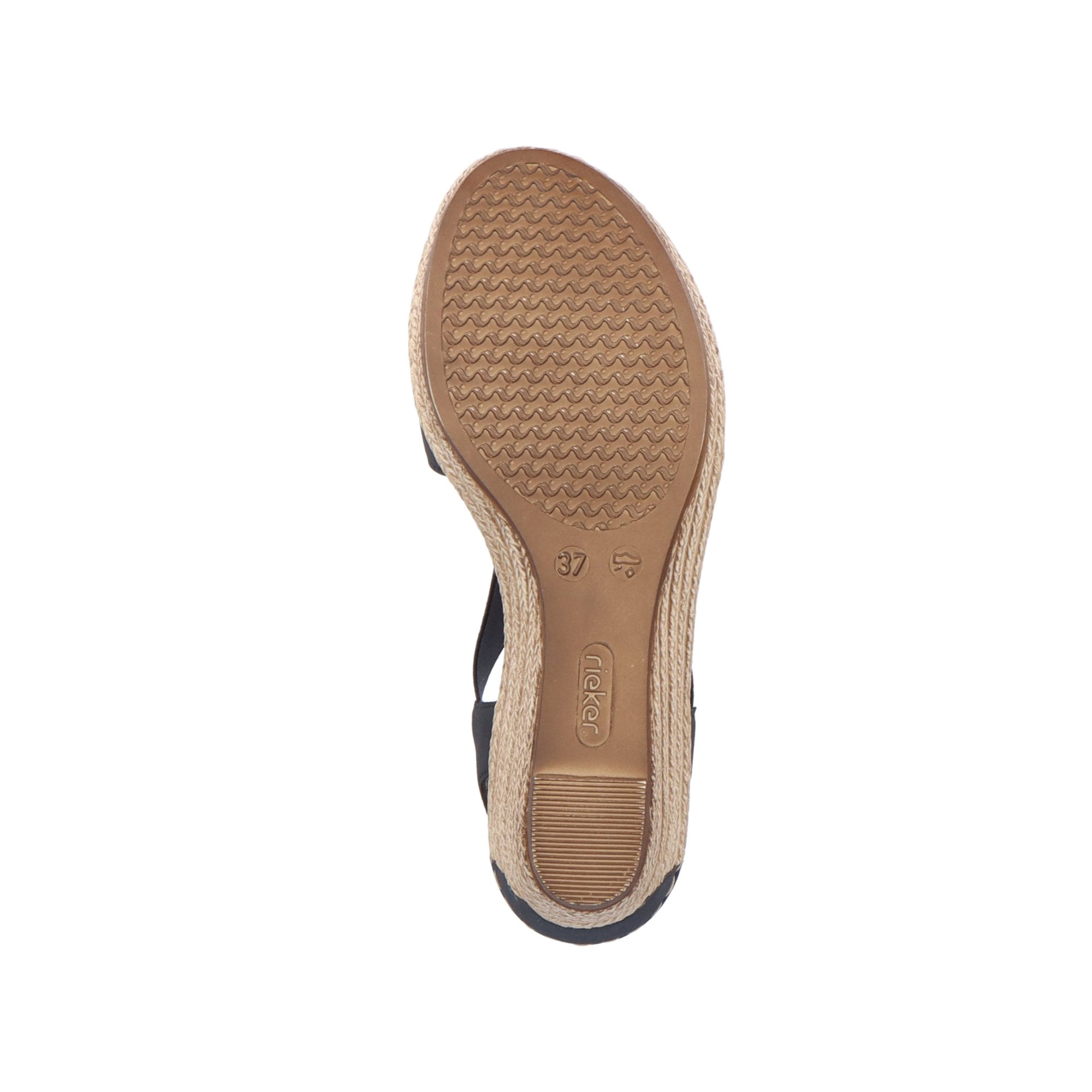 Rieker Slip On Wedge Sandal - Blue - image 007 |ww_colour=blue|ww_order=007|