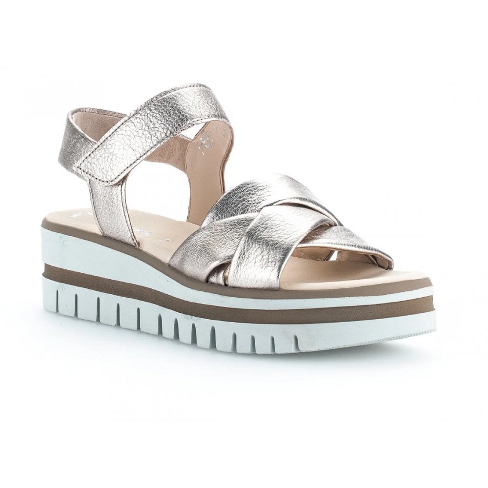 Gabor Abide Platform Sandal - Puder - image 001 |ww_colour=puder|ww_order=001|