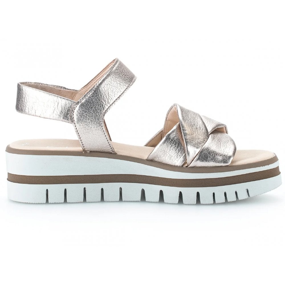 Gabor Abide Platform Sandal - Puder - image 002 |ww_colour=puder|ww_order=002|