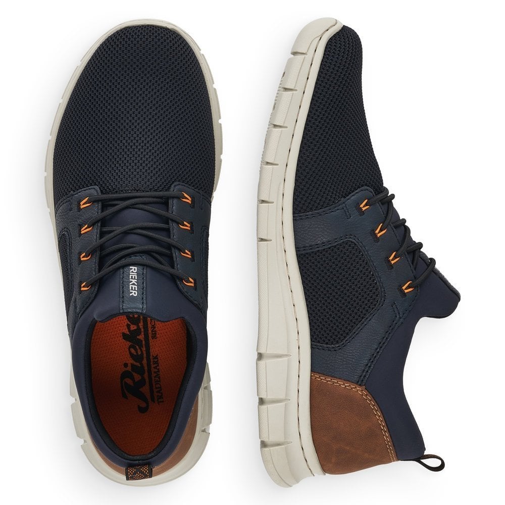 Rieker Casual Slip On Shoe - Blue - image 002 |ww_colour=blue|ww_order=002|