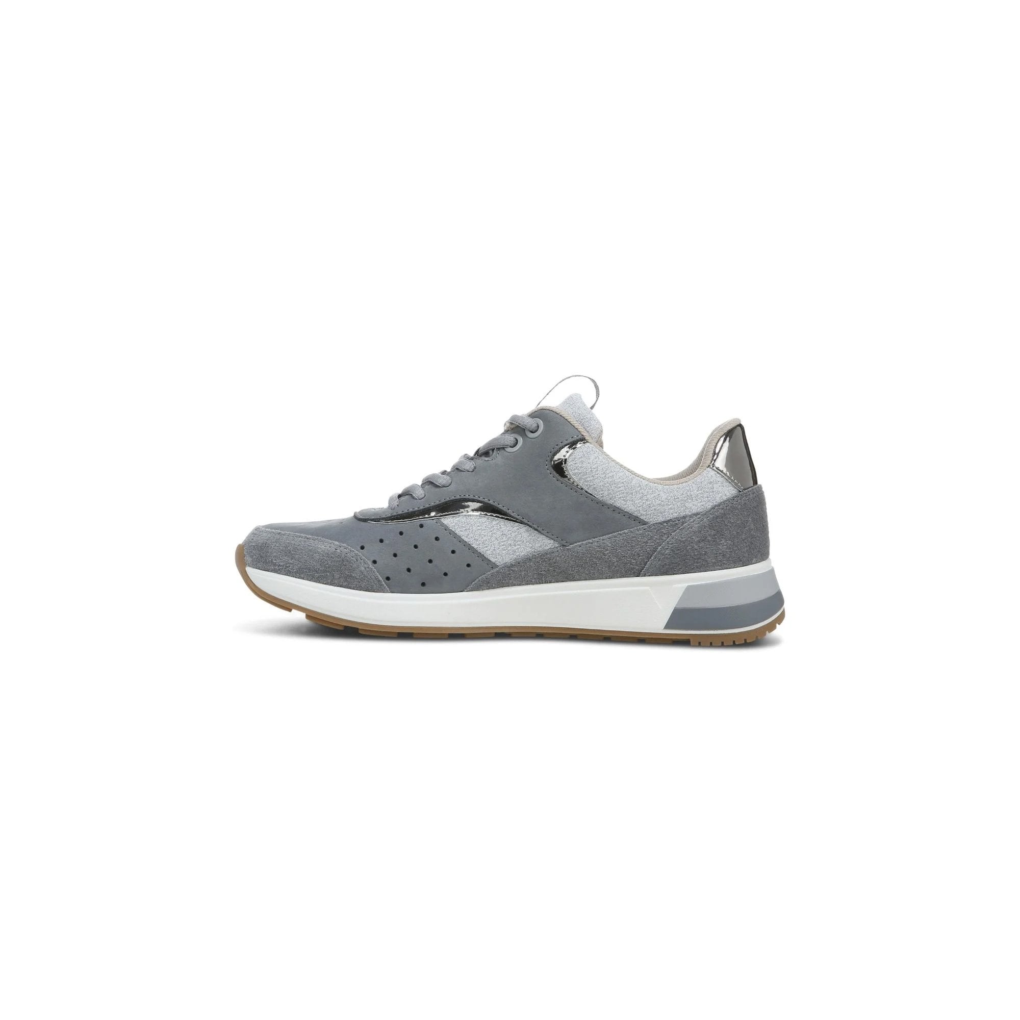 Vionic Nova Lace-up Trainer - Charcoal - image 002 |ww_colour=charcoal|ww_order=002|