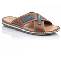 Rieker Men's Slip-on Sandals - Brown - image 001 |ww_colour=brown|ww_order=001|