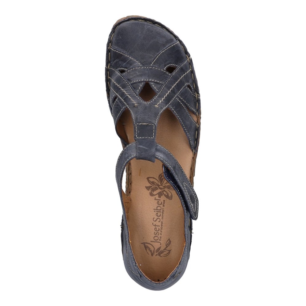 Josef Seibel Rosalie 29 Closed Toe Summer Shoe/Sandal - Ocean - image 004 |ww_colour=ocean|ww_order=004|