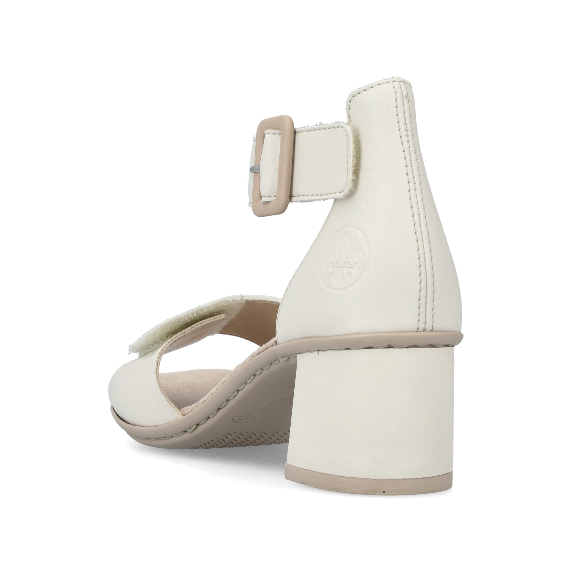Rieker 64750 Block Heeled Sandal - Beige - image 007 |ww_colour=beige|ww_order=007|