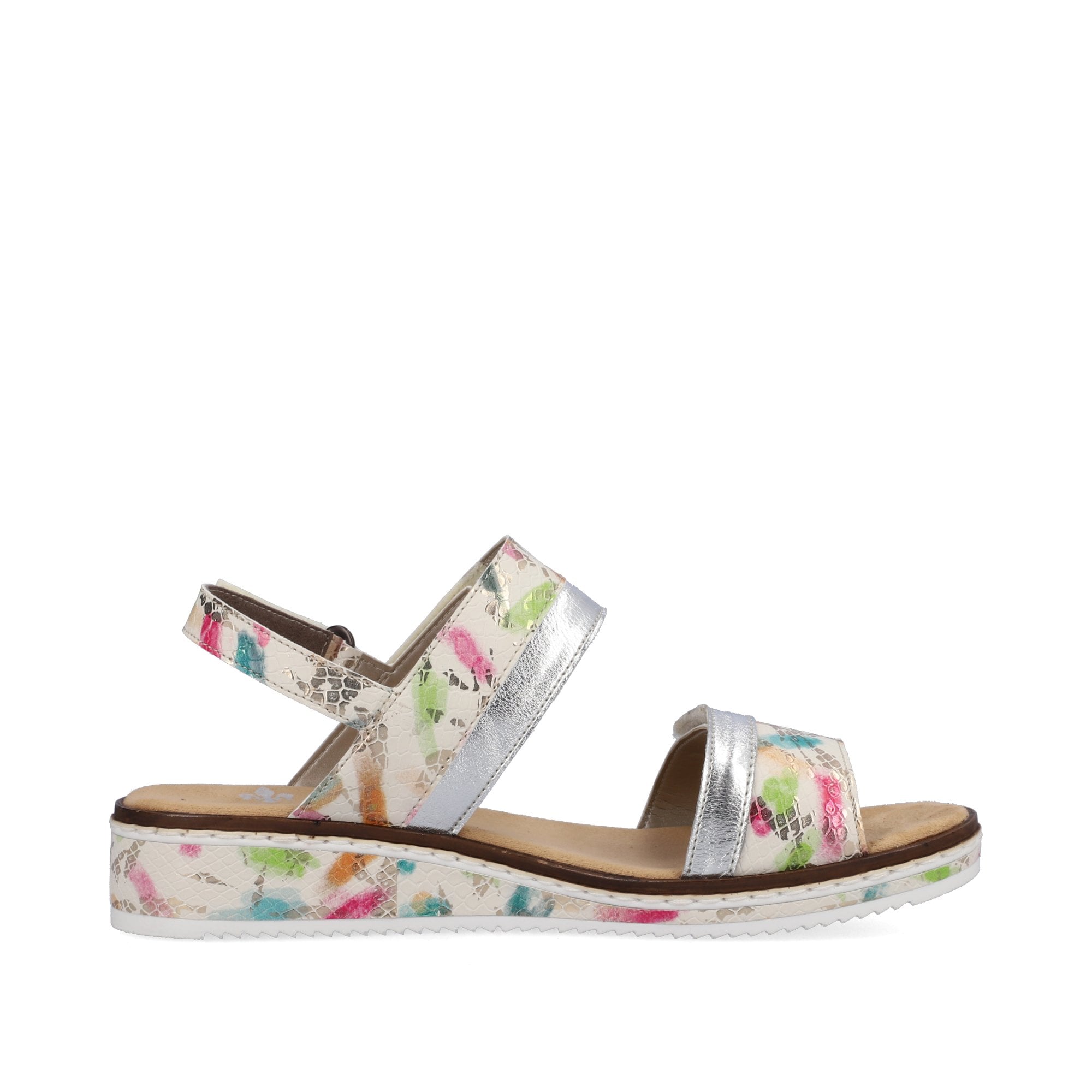 Rieker Adjustable Hook & Loop Fastening Sandals - Multi - image 004 |ww_colour=multi|ww_order=004|