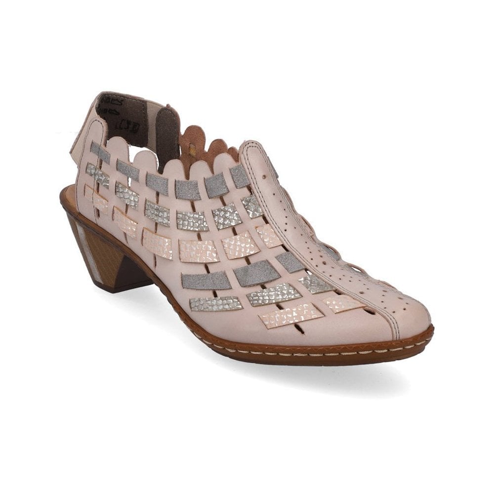 Rieker Sina Slip on Shoe - Beige - image 001 |ww_colour=beige|ww_order=001|